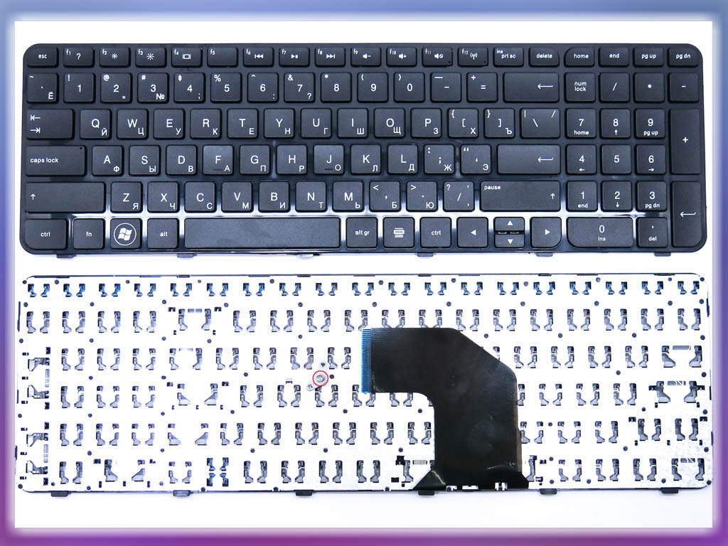 Клавиатура для ноутбука HP Pavilion g6-2000 699497-251 Black, горизонтальный Enter