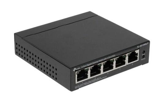 Коммутатор TP-Link TL-SG1005LP 5port, неуправляемый, PoE