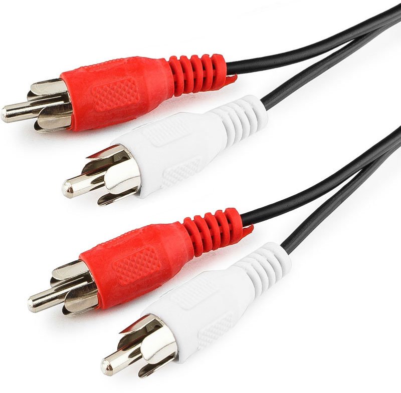 Кабель Audio 2*RCA/2*RCA Male-Male 7.5м Cablexpert CCA-2R2R-7.5M
