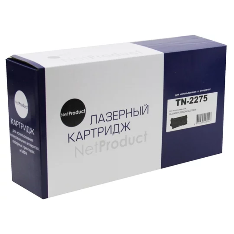 Картридж совместимый NetProduct N-TN-2275 (HL-2240R/2240DR/2250DNR/DCP-7060DR)