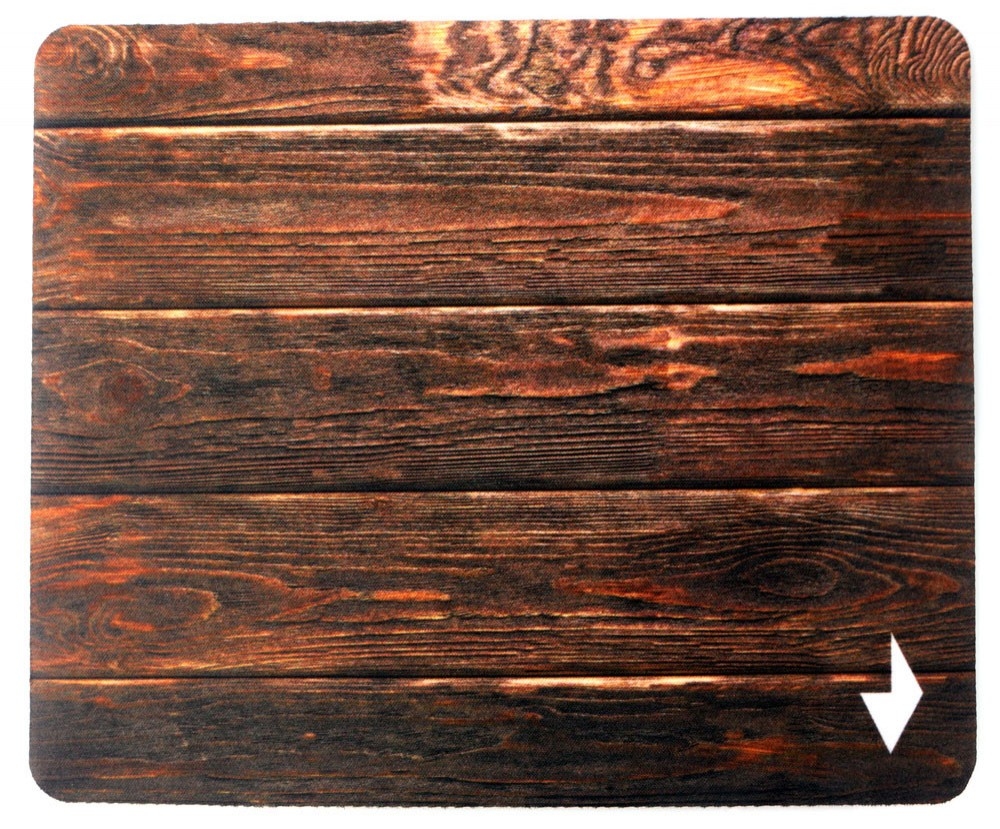 Коврик Gembird MP-WOOD 220*180*1мм, чёрный