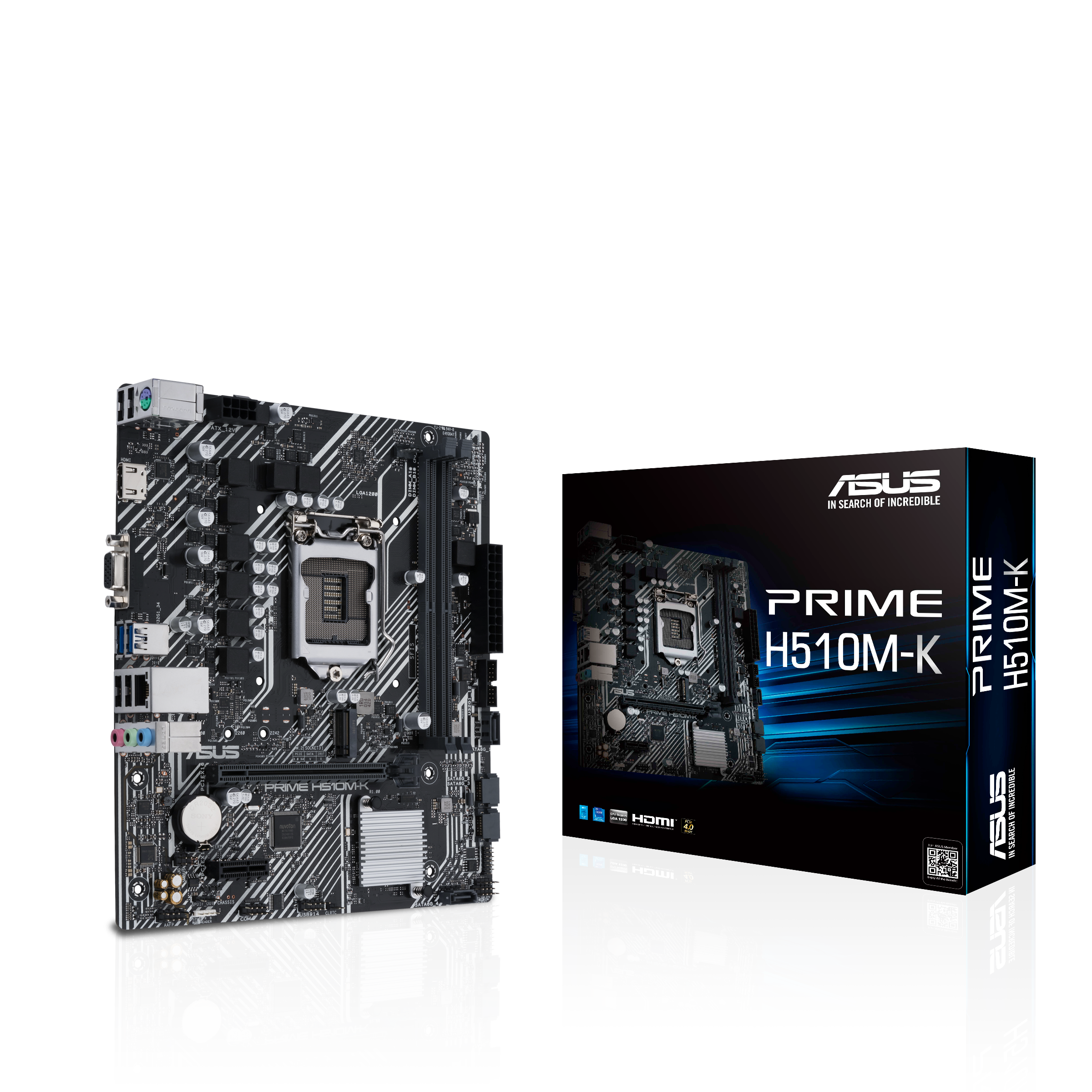 Материнская плата Socket 1200 ASUS PRIME H510M-K