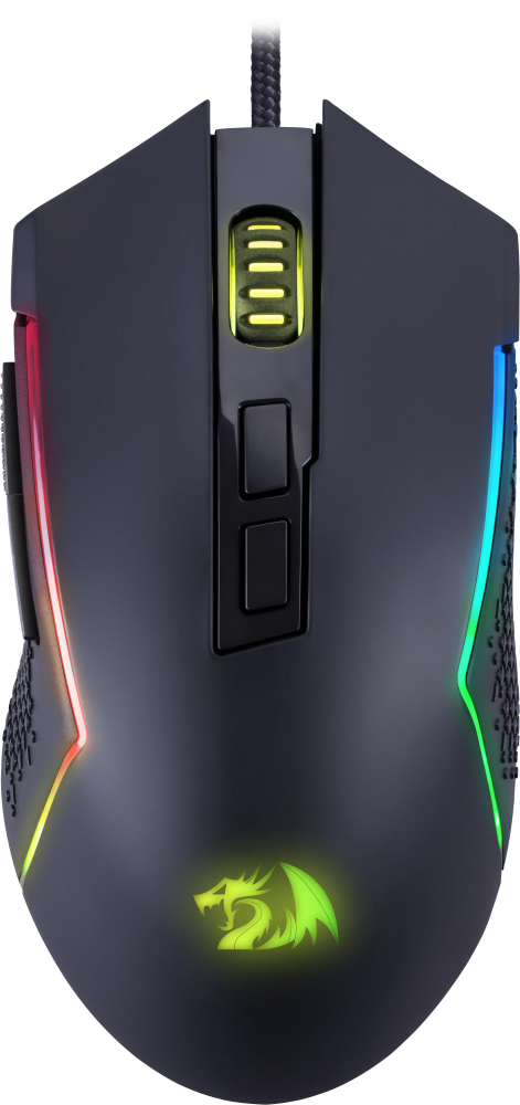Мышь игровая Redragon Trident Lite, RGB, черный