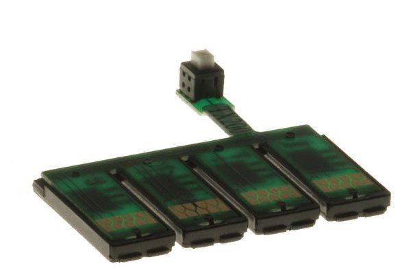 Планка с чипами на картриджный блок для СНПЧ Epson TX117/CX4300/C91/T26/T27/TX106/TX109/TX119