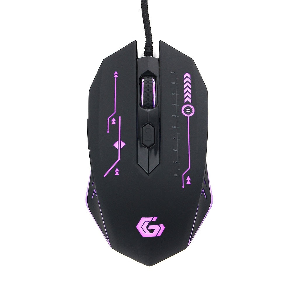 Мышь игровая Gembird MG-510, черный, USB