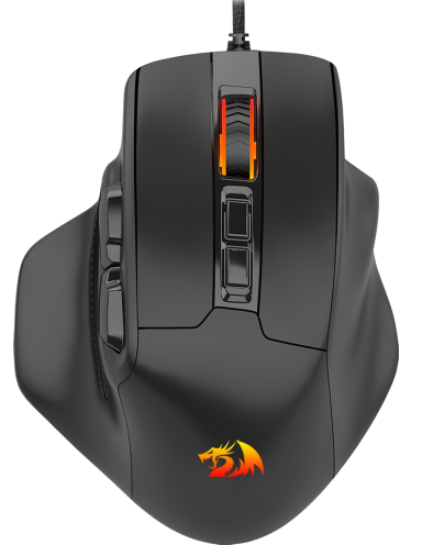 Мышь игровая Redragon Bullseye, RGB, черный