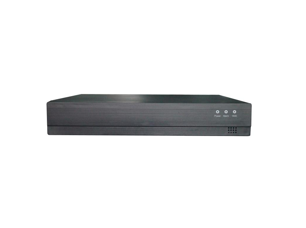 Регистратор для видеонаблюдения Ginzzu HP-410, 4ch POE NVR 5Mp, HDMI/VGA, 2USB, LAN, мет.