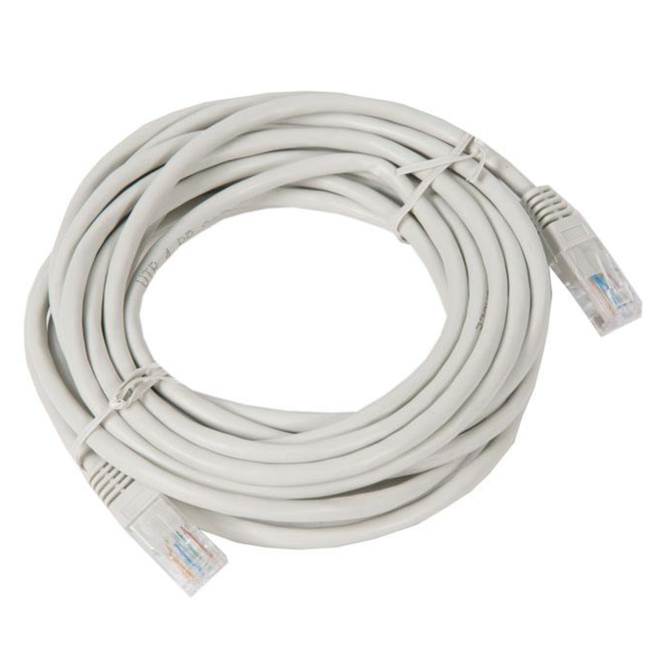 Патчкорд UTP Cablexpert PP12-5M кат.5e, 5м, литой, многожильный (серый)