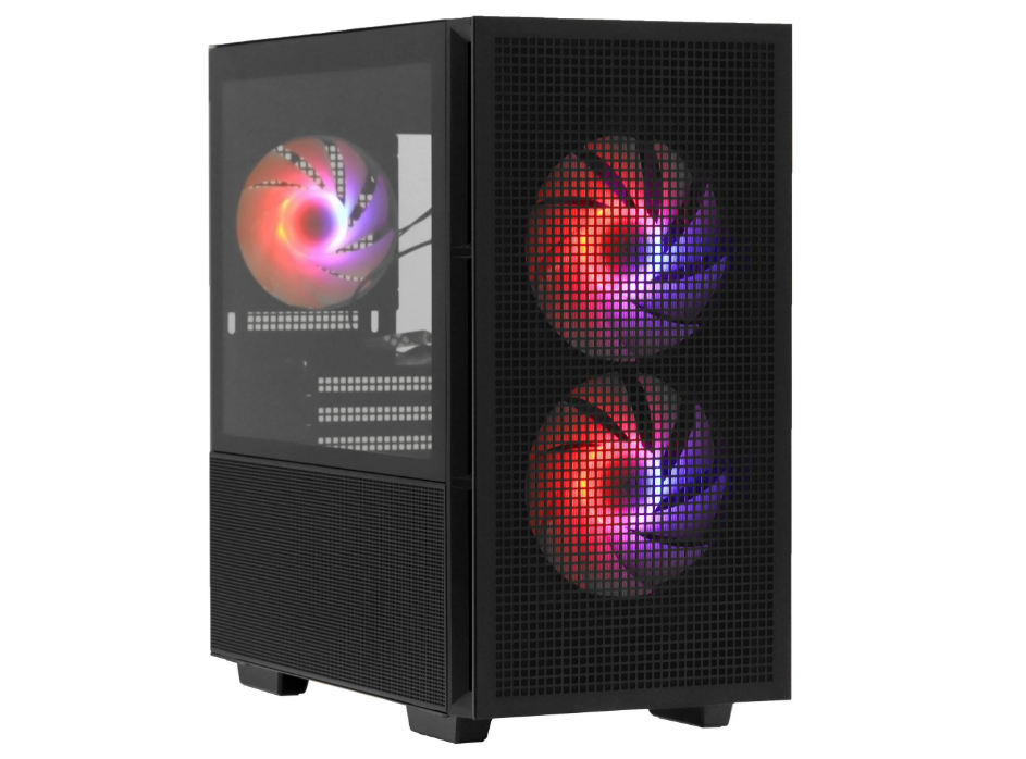 Корпус mATX без БП Deepcool CH360 черный