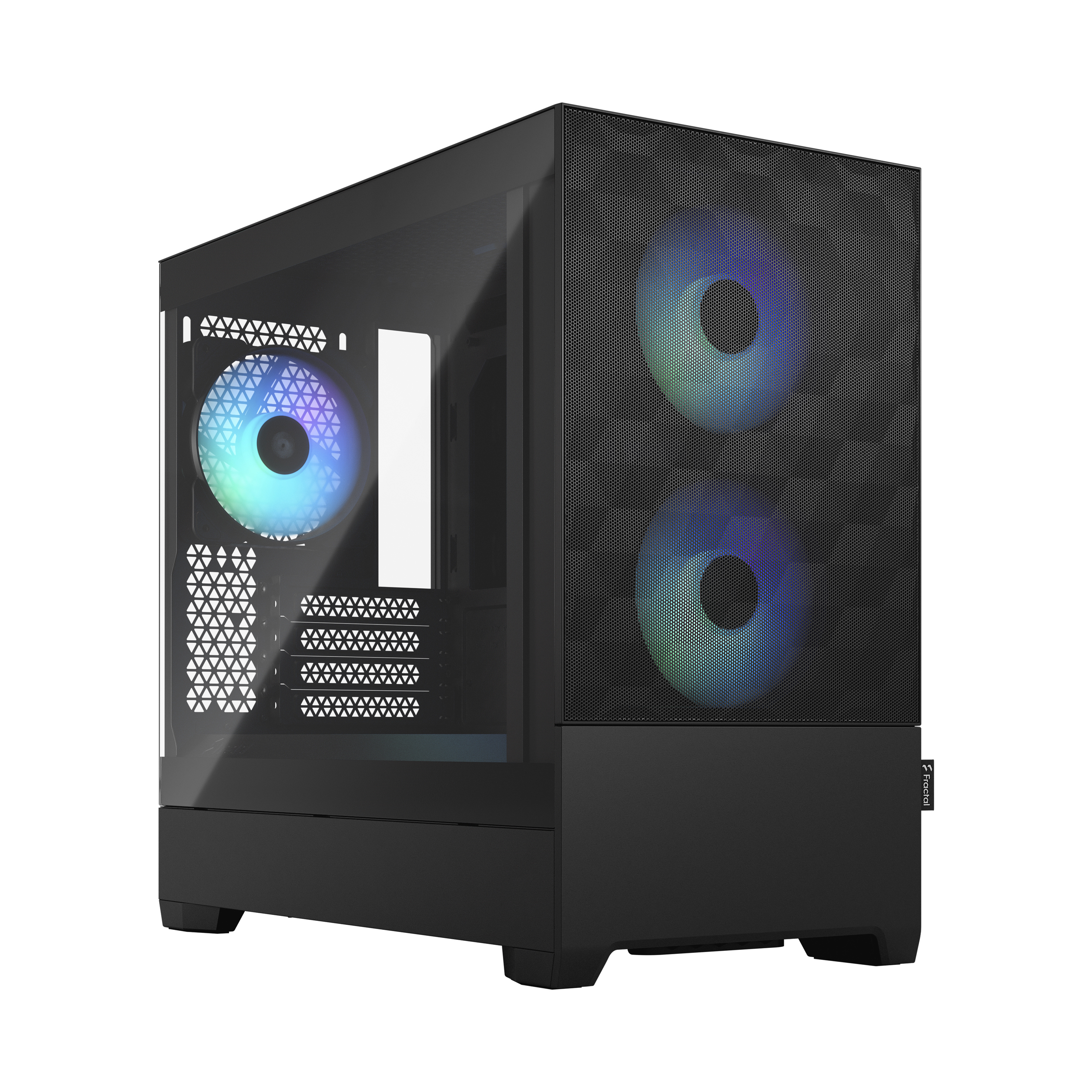 Корпус mATX без БП Fractal Design PoP Mini Air RGB Black TG черный