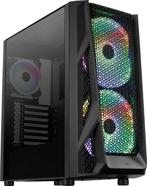 Корпус ATX без БП AeroCool AirHawk Duo-G-BK-v1
