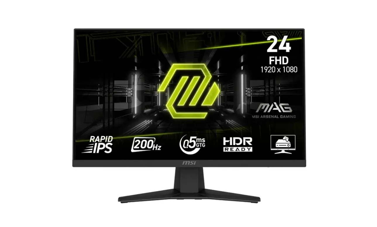Монитор 23.8" MSI MAG 244F (200Hz), черный