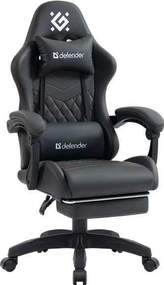 Кресло игровое Defender Bora, темно-серый