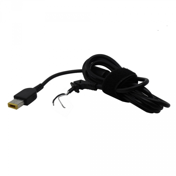 Кабель с разъемом для БП Lenovo DC 90W Square Yellow, длина 1,2м