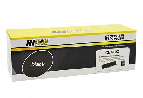 Картридж совместимый Hi-Black HB-CE410X (CLJ Pro300 Color M351/M375/Pro400 M451/M475), Bk, 4K