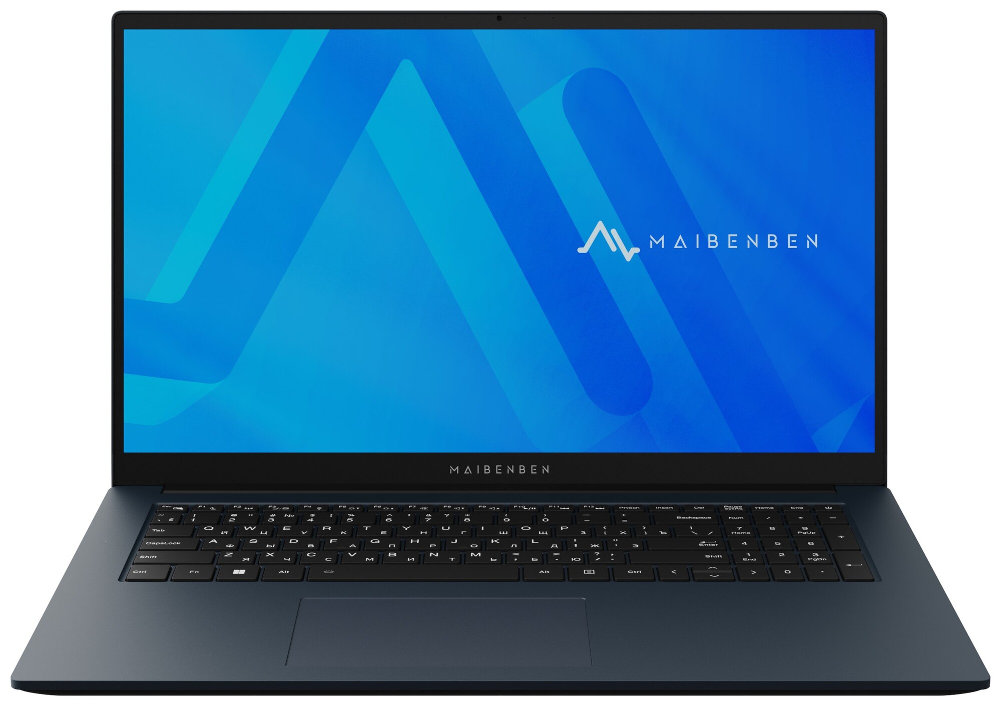 Ноутбук Maibenben M17A (M17A-i322UMF1SLURE3) 17.3", IPS, i3-1220P/16/512, синий (мышка + коврик)