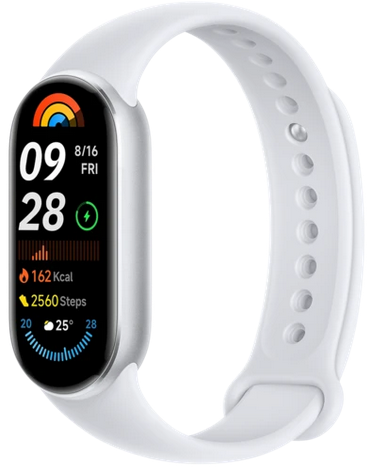 Фитнес-браслет Xiaomi Smart Band 9 Global (BHR8340GL), серебристый
