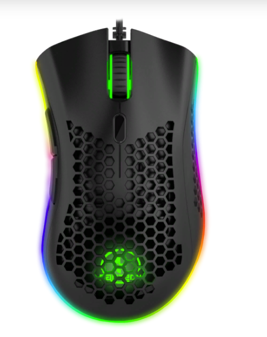 Мышь игровая PANTEON MS77, чёрная USB
