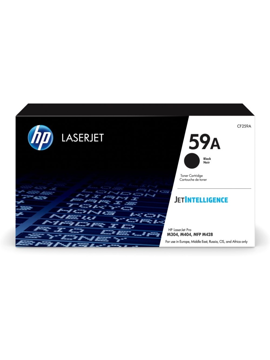 Картридж лазерный HP 59A CF259A черный (3000стр.) для HP LJ M304/M404/MFP M428
