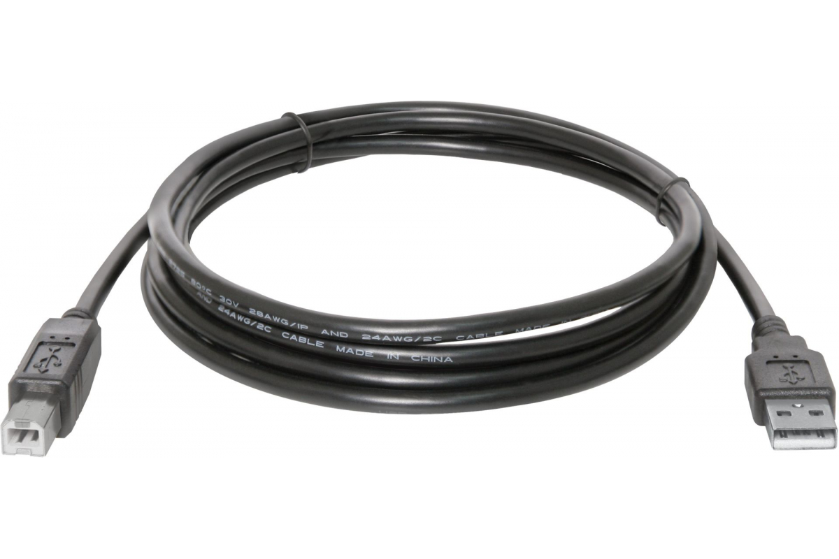 Кабель AM-BM 1.8m USB 2.0 Defender USB04-06