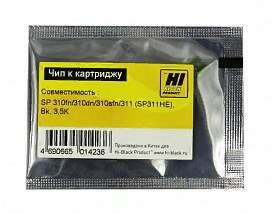 Чип Hi-Black к картриджу Ricoh SP 310fn/310dn/310sfn/311 (SP311HE/408281), Bk, 3,5K