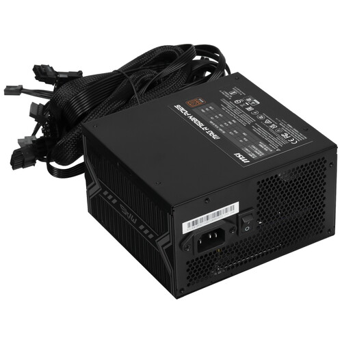 Блок питания 750W MSI MAG A750BN, 80+ Bronze
