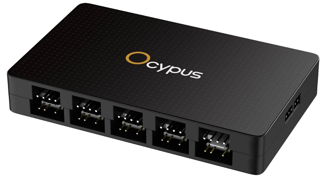 Разветвитель для подключения вентиляторов и подсветки Ocypus Delta EH10 BK PRO