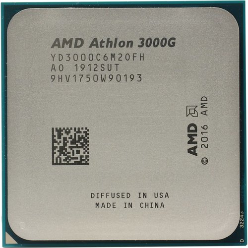 Процессор Socket AM4 AMD Athlon 3000G OEM (YD3000C6M2OFH)