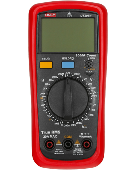 Мультиметр цифровой UNI-T UT39E+