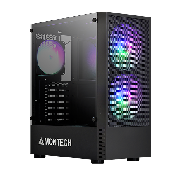 Корпус ATX без БП Montech X2 MESH (B) черный