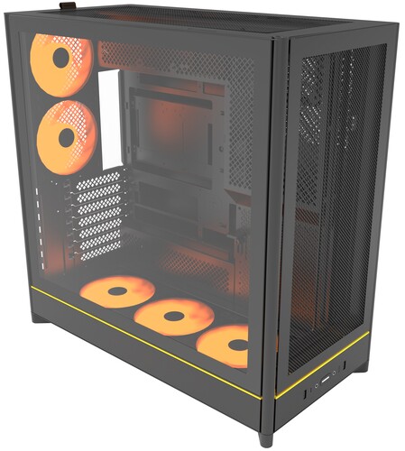 Корпус ATX без БП Montech HS01 PRO, черный