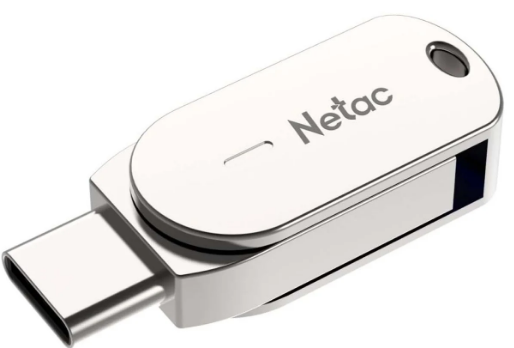 Флеш накопитель 32Gb USB 3.0+TypeC Netac U785C (NT03U785C-032G-30PN)