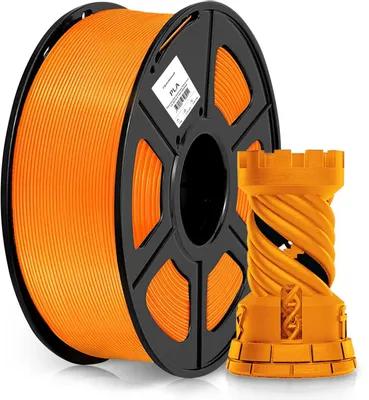 Пластик для 3D принтера Cactus CS-3D-PLA-1KG-ORANGE PLA d1.75мм 1кг L326м 1цв., оранжевый