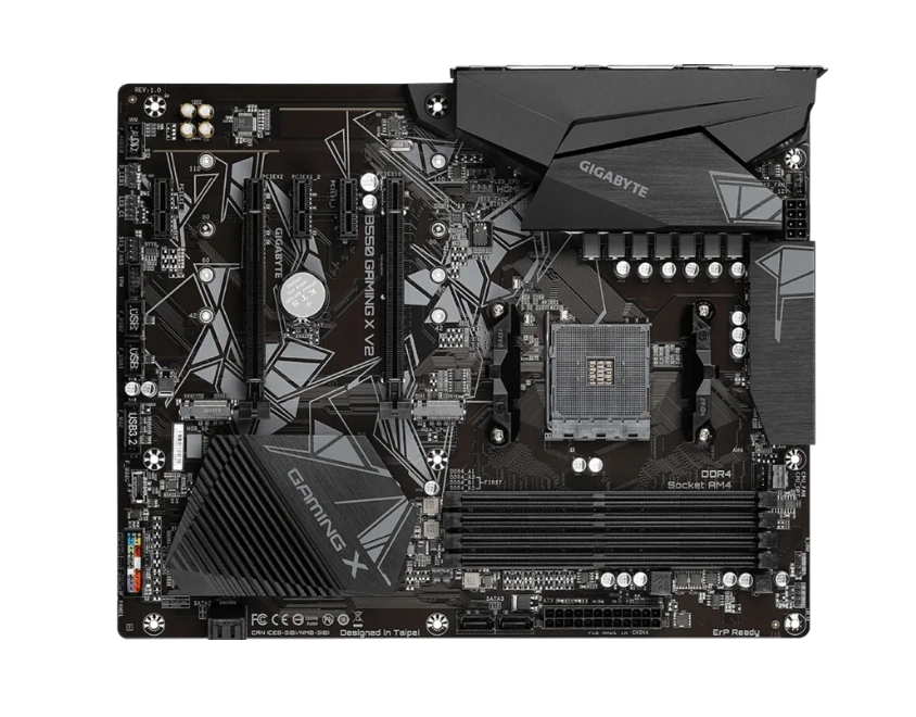 Материнская плата Socket AM4 GIGABYTE B550 GAMING X V2 1.3