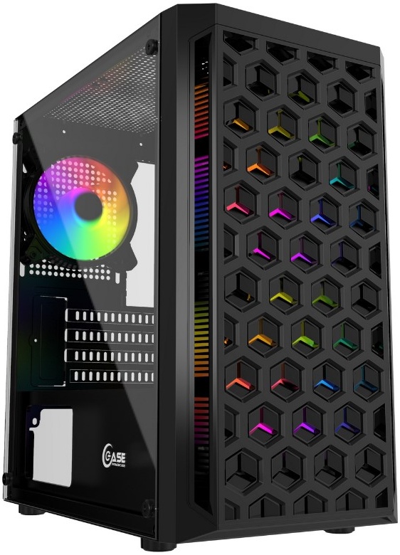 Корпус mATX без БП Powercase Mistral Micro T3B (CMIMTB-L3)