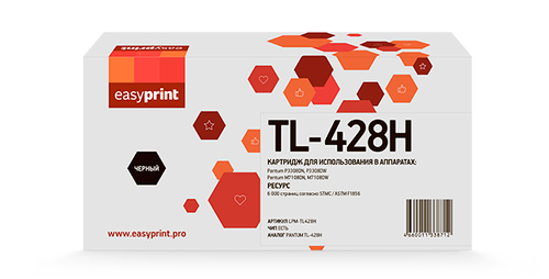 Картридж EasyPrint LPM-TL-428H (TL-428H) для Pantum (CTL-1100XK) Черный