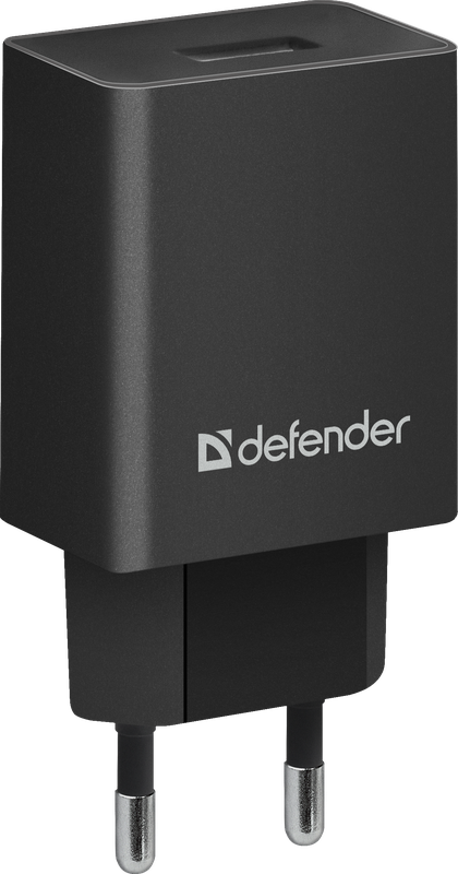 Универсальное СЗУ Defender EPA-10 (1 USB, 2.1А), черный