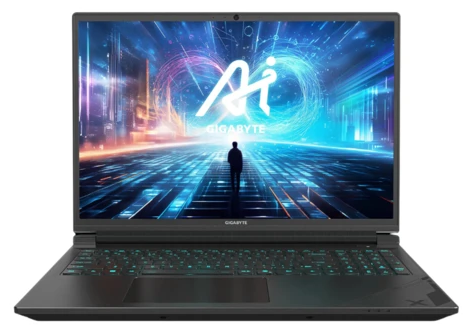 Ноутбук GIGABYTE G6X 9MG (9MG-42KZ853SD) 16", IPS, i7-13650HX/16/512/RTX4050, черный