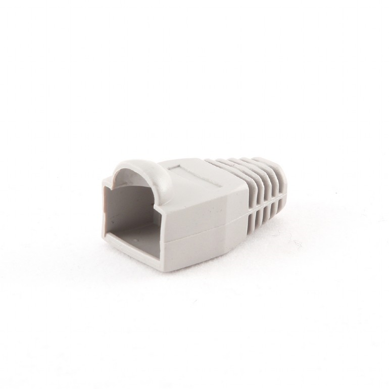 Наконечник на коннектор RJ-45, Cablexpert, BT5GY изолирующий серый (100 шт.)