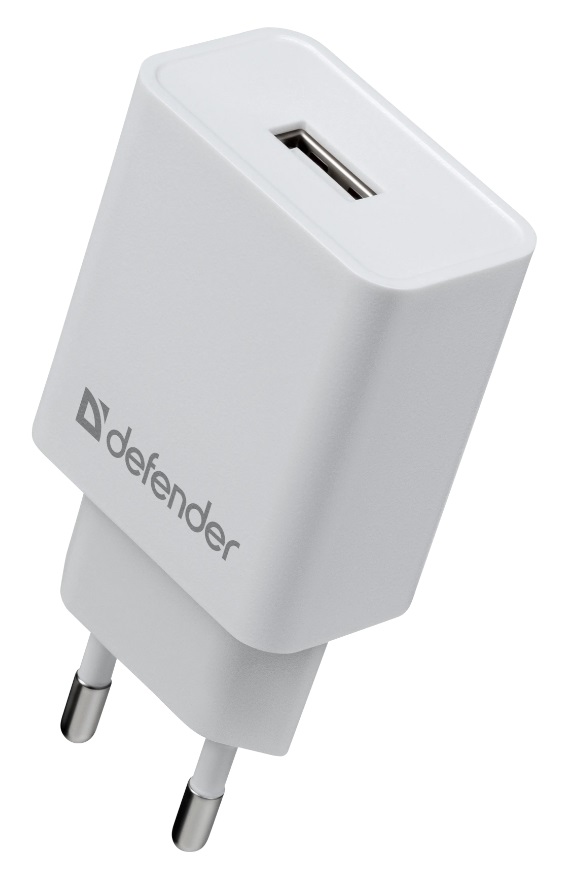 Универсальное СЗУ Defender UPA-21 (1 USB, 2.1А), белый