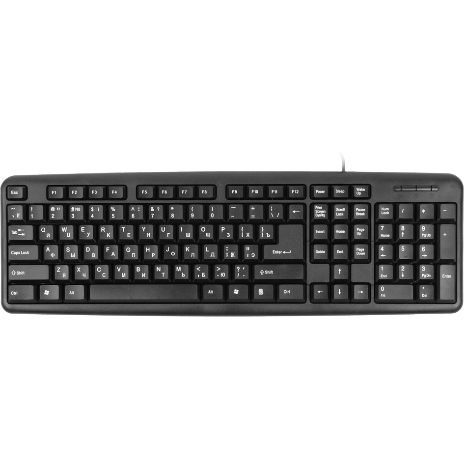 Клавиатура Defender HB-420, черный
