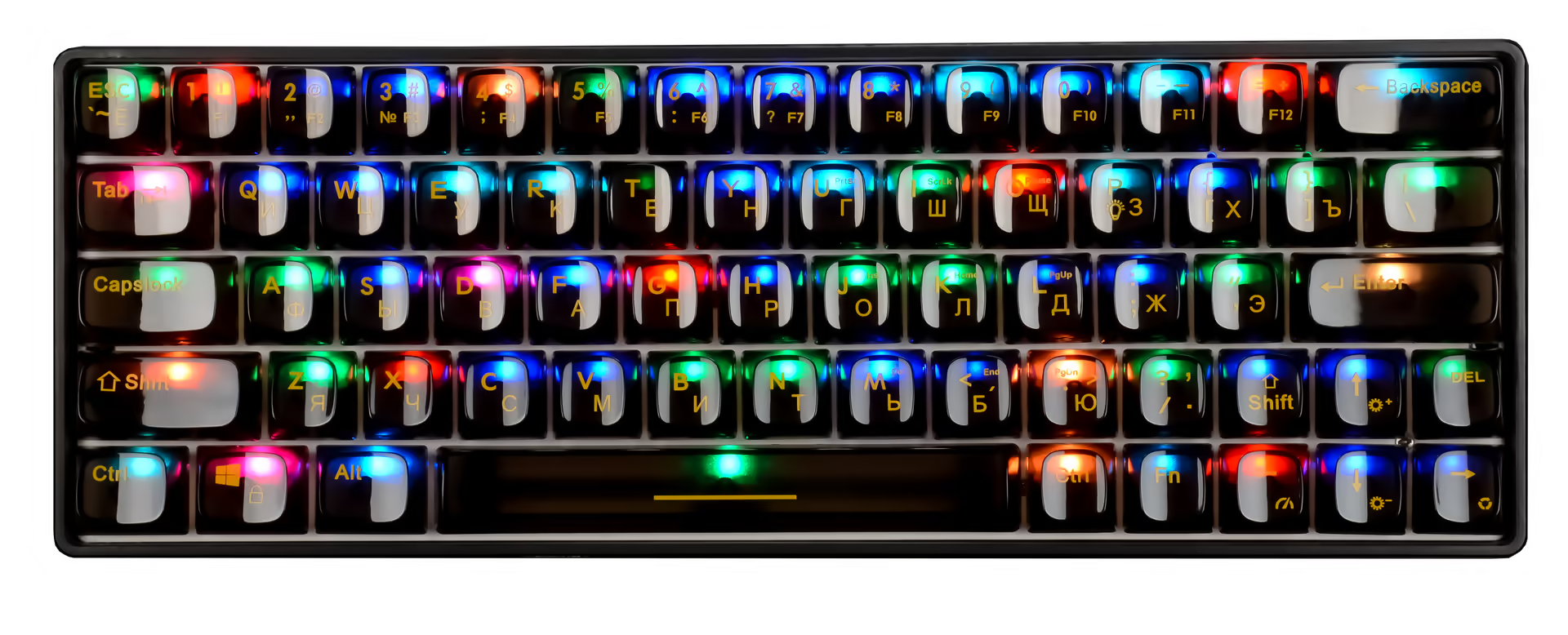 Клавиатура механическая PANTEON T1 PRO CK BS USB, чёрная