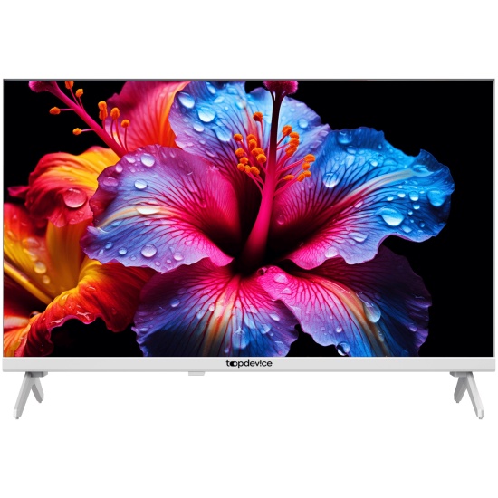 Телевизор 24" Topdevice TDTV24CN04H_WE, белый
