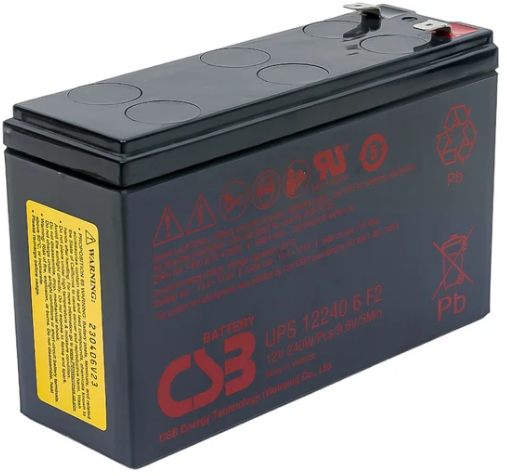 Аккумулятор CSB UPS122406 F2 12V, 5Ah