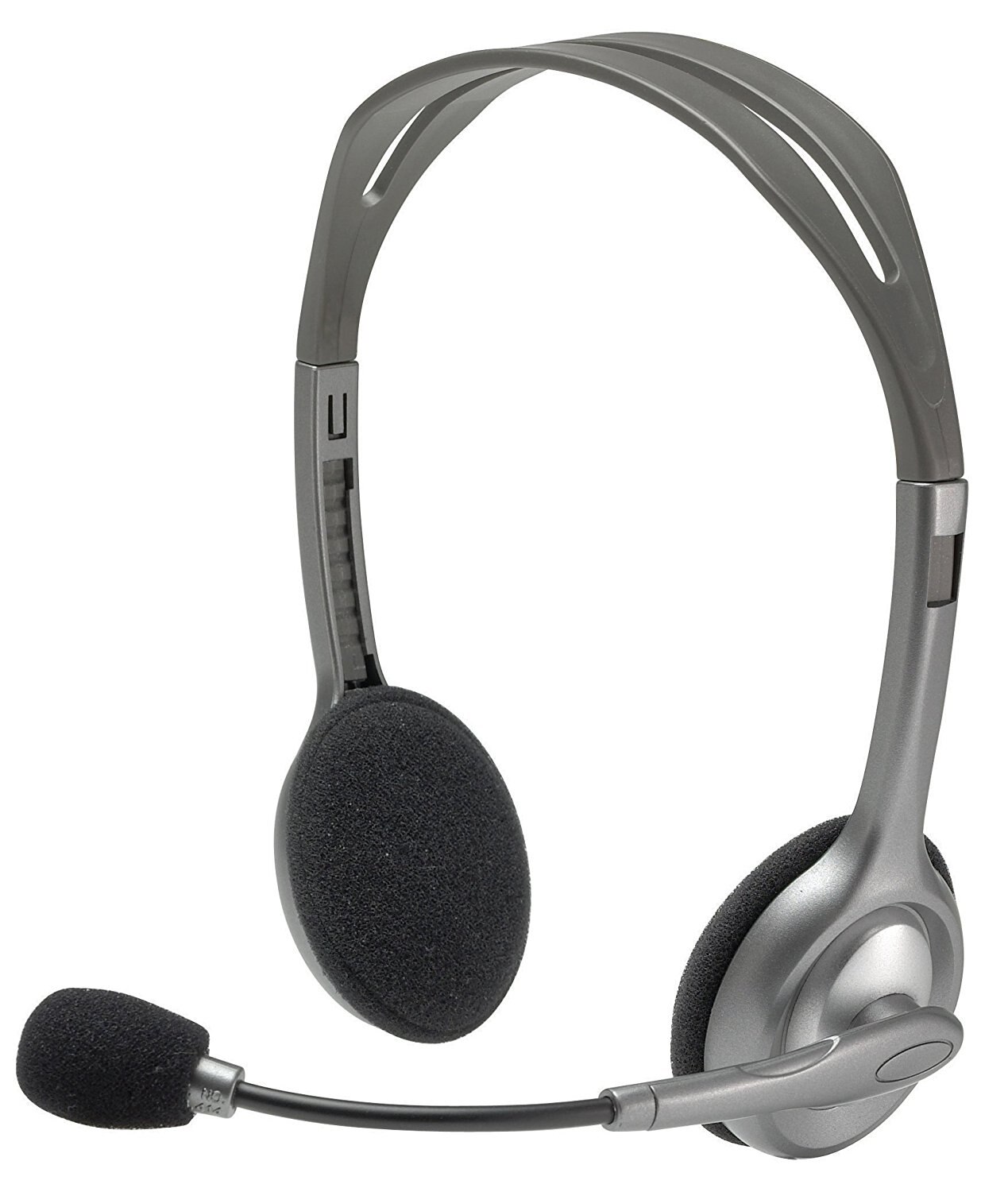 Гарнитура Logitech H110, серая