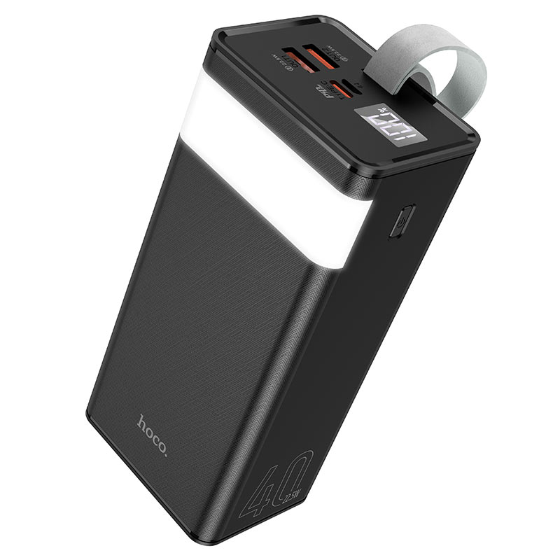 Портативный аккумулятор Hoco J86 Li-ion, 40000mAh, 3A, черный