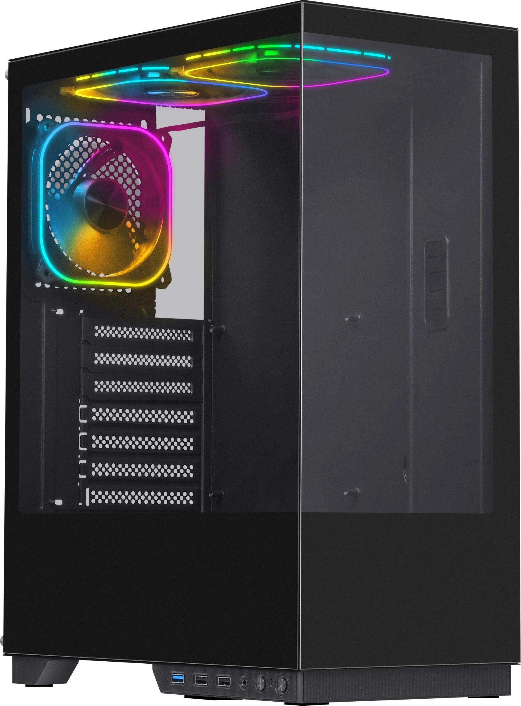 Корпус ATX без БП Defender HyperHub, черный (с кулерами)
