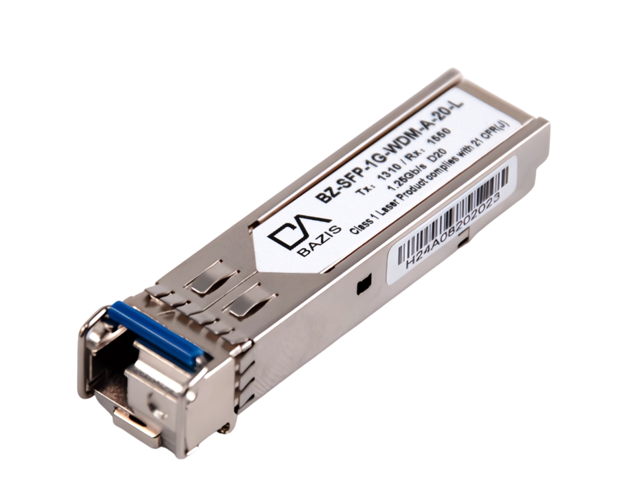 Модуль SFP BZ-SFP-1G-WDM-A-20-S (WDM SFP, скорость 1,25Gb, 1310nm, 20 км, SC, DDM)