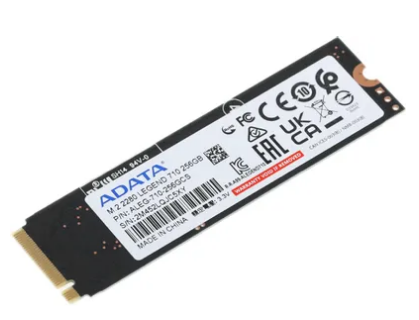 Накопитель SSD M.2 NVMe 256Gb ADATA LEGEND 710 ALEG-710-256GCS