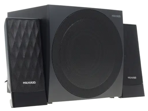 Акустика 2.1 Microlab M-300U, FM, USB, SD, черный